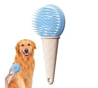 Spazzola per la cura del cane, pettine sospeso con massaggio della pelle, spazzola per cani per la cura del pelo degli animali domestici, per la casa, il rifugio degli animali, il viaggio, il