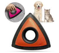 Spazzola Per La Depilazione Mini Triangolo Edge Pet Hair Remover Dog Depiro Deposito Deposito di Divano Auto Portbale Pestino Pescola for capelli Pennello in silicone Pulitore for animali domestici Fo