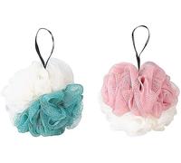 Spazzola per la doccia, 6 pezzi da bagno, soffio, spazzola a rete, doccia, spugna, luffa, esfoliante for il corpo, multicolore