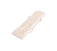 Spazzola per la doccia, Asciugamano esfoliante bianco con spazzola for il corpo, for lavaggio della schiena del bagno, 66x34x54 cm