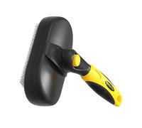 Spazzola per la perdita dei capelli, strumento per massaggio, spazzola per gatti con pulsante di sblocco, per bagno, appartamento, viaggi, doccia, benessere