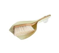 Spazzola per la polvere con impugnatura comoda palmare e pennello set polvere e scopa per casa camper. Strumenti per la pulizia degli amanti degli animali Spazzola per la pulizia in legno lunga (Groen