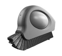 Spazzola per la pulizia - 15 x 4,2 x 9 cm, spazzola per la pulizia delle finestre con raschietto, spazzola per la pulizia delle guide delle porte scorrevoli, spolverino per uso domestico, auto