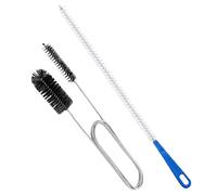 Spazzola per la pulizia degli scarichi, tubo di scarico del , rimozione intasamenti, strumento di drenaggio del tubo, kit di spazzole da cucina per fogna, condotto, capelli, grasso, olio
