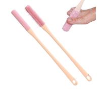 Spazzola Per La Pulizia Degli Spazi Tra Le Dita Dei Piedi,Spazzola Per Le Dita Dei Piedi Con Setole In Silicone, Spazzola Morbida Per La Pulizia Delle Fessure Delle Dita Dei Piedi Con Manico Lungo