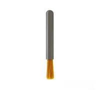 Spazzola per la pulizia del caffè, compatta e salvaspazio per cassetti, borse da viaggio, strumento di pulizia per caffè in polvere per la manutenzione del macinino della macchina da caffè (grigio)