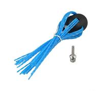 Spazzola per la pulizia del camino con testa flessibile in nylon e connettore in acciaio inossidabile per stufe a legna da ardere, stufe a pellet e tubi in metallo, compatibile con kit di spazzacamini