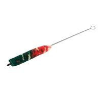 Spazzola per la pulizia del flauto, spazzola con setole per la pulizia dei flauto, morbida e senza graffi, per strumenti a fiato, riutilizzabile, per bambini, ragazzi, adulti, 24 x 1,6 cm