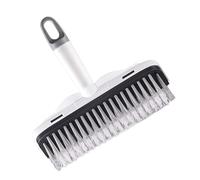 Spazzola per la pulizia del pavimento, resistente, compatta, per cucina, balcone, vasca da bagno, garage, patio, piscina, piastrelle, cemento