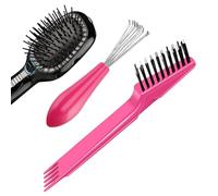 Spazzola Per La Pulizia Del Pettine | Rastrello Per Spazzole E Mini Detergente Per Spazzole Per Pettini, 8 Cm | Strumento Di Pulizia Professionale Per Uso Domestico E In Salone, Confezione Da 2 Pezzi