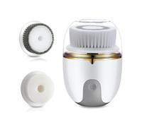 Spazzola per la pulizia del viso, con ricarica USB, spazzola rotante per il viso, multifunzione elettrica, scrubber viso ricaricabile per una pulizia profonda, esfoliante delicato, rimozione di blackh