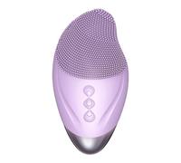 Spazzola per la pulizia del viso, in morbido silicone, ricaricabile, impermeabile, vibrante, semplice strumento per la cura della pelle per una pulizia profonda, esfoliazione e migliora l'assorbimento