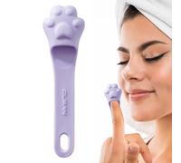 Spazzola per la pulizia del viso, in silicone, a forma di di gatto, massaggiatore manuale per fronte, guance, naso, labbra, rimozione e pulizia dei pori, comoda pulizia della pelle del viso
