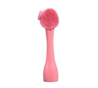 Spazzola per la pulizia del viso in silicone spazzola per massaggio viso esfoliante detergente viso singola testa rosa 1 testa