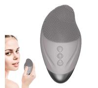 Spazzola per la pulizia del viso, scrubber viso in morbido silicone, ricaricabile, vibrante, impermeabile, strumento per la cura della pelle per una pulizia profonda, rassodante, esfoliante e