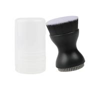 Spazzola per la pulizia del viso - Strumento in silicone a doppia estremità da 7,1 cm, purificatore esfoliante morbido, accessorio per la cura della pelle con setole morbide, dispositivo di bellezza