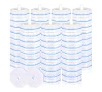 Spazzola per la pulizia del water usa e getta con manico lungo e testina sostituibile, strumento per la pulizia dei servizi igienici, set di scopini da parete con spazzole in spugna usa e getta con