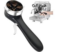 Spazzola per la pulizia della macchina del caffè espresso per Grouphead 58 mm 360° spazzola push-up per macchina da caffè - nero