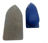 Spazzola per la pulizia dell'auto, 55 x 120 mm, cuscinetto manuale per lucidatura per dettagli interni auto, ceretta e rettifica sui sedili, strumento in plastica leggera con impugnatura comoda per