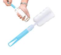 Spazzola per la pulizia delle bottiglie: detergente morbido per bottiglie d'acqua, spazzola multiuso per la pulizia di capezzoli e piccole bottiglie