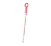 Zialofi Spazzola per La Pulizia Delle Dita Dei Piedi, Detergente per Piedi, Manico Lungo E Morbido, Lozione per La Rimozione Delle Cellule Morte per Bagno, Rosa a Setole Lunghe