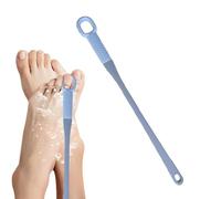 Spazzola per la pulizia delle dita dei piedi, spazzola deodorante per pedicure | Spazzola per piedi con setole per pulizia profonda 360, spazzola per piedi con manico lungo, setole in silicone