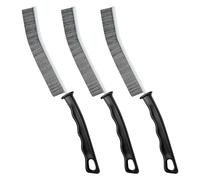 Spazzola per la pulizia delle fessure a setole dure, 3 pezzi