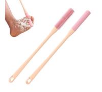 Spazzola per la pulizia delle fessure delle dita dei piedi, spazzola per la pulizia tra le dita dei piedi, spazzola per la pulizia delle dita dei piedi, in silicone, scrubber per piedi per doccia e