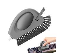 Spazzola per la pulizia delle fessure | Spazzola per la polvere delle fessure delle finestre con raschietto - Spolverino ergonomico per uso domestico commerciale auto metallo piastrelle malta