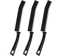 Spazzola per la pulizia delle fessure, spazzola per la pulizia delle fessure del bagno, strumento di pulizia delle fessure di alta qualità, supporto in alluminio con spazzola magica ad angolo di 15°