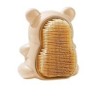 Spazzola per la pulizia delle mani a forma di orso per bambini, spazzola massaggiante per la pulizia delle unghie dei bambini, materiale delicato, design a cartoni animati, ideale per routine