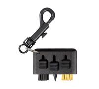 Spazzola per la pulizia delle mazze da golf, spazzola per mazze da golf, 3 pezzi multifunzione per la pulizia delle scanalature, accessorio sul campo, strumento per ragazzi, adolescenti, mariti