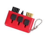 Spazzola per la pulizia delle scanalature del golf retrattile Spazzola per la pulizia delle mazze portatili 3 in 1 Strumento pulito Accessorio per il golf Pulizia del campo da golf Manutenzione