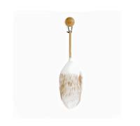 spazzola per la pulizia Spolveratore con manico in legno massello, flessibile, prese buone, anti-statico, spolverino di piuma for pulizia domestica e professionale Spazzoli per polvere(A)