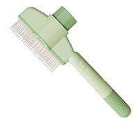 Spazzola per la rimozione dei nodi di gatto - Pettini per la cura del pelo per gatti - Funzione asola grande pettine per la pulizia delle pulci, pettine per animali domestici con capelli sciolti