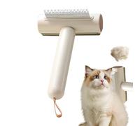 Spazzola Per La Toelettatura Dei Cani,Spazzola Antipelo per Cani con Raccoglipeli - Accessorio In Acciaio Per Rimuovere Nodi Da Gatti Cuccioli Di Tutte Le Taglie