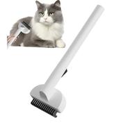 Spazzola per la toelettatura dei gatti, spazzole per gatti interni, rimuove il sciolto pettine per animali domestici Pulizia dei del cane Pulci Bagno Massaggio