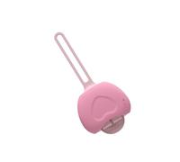 Spazzola per labbra in silicone leggera Organizzatori Multisllot Design portatile Protezione contro l'attaccatura per esterni e città, utilizzare il pennello in silicone