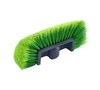 Spazzola per lavaggio auto da 25,4 cm con setole morbide in nylon per la pulizia esterna di veicoli multipli, con manici filettati da 3/4 pollici, tra cui camper, camion, barca, camper