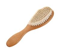 Spazzola per Legno Naturale per Ergonomico per Massaggi e Districamento Durante Bagnetto Adatta per Ragazzi e Ragazze