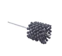 Spazzola per levigatura di cilindri Levigatrice Spazzole Cilindro Utensile Carburo di Silicio Abrasivo 4-1/8" [105mm] 120 Grana Motore Auto Sbavatura Lucidatura Trapano Elettrico(Grit120 Dia54mm)