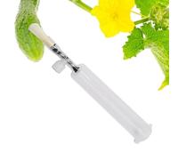 Spazzola per l'impollinazione per fiori, spazzola autoimpollinazione, spazzola per polline per piante - penna anestetica, polvere di frutta, strumento per pulire il giardino per pere e kiwi