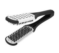 Spazzola Per Lisciare Diane, Pettine Per Lisciare I Capelli, Pettine Per Styling con Morsetto a Forma di V, Strumento da Parrucchiere Per Lo Styling dei Capelli