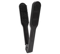 Spazzola per lisciare i capelli - Pettine con setole di cinghiale naturali, strumento versatile per capelli dal salone, i nodi senza sforzo, spazzola per volume per pettinare la schiena
