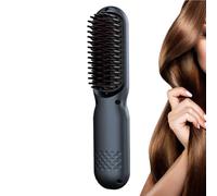 Spazzola per lisciare i capelli - Spazzola per lisciare i capelli | Pettine caldo, spazzole per styling in ceramica ricaricabili, spazzole per styling Modalità di calore regolabili per l'uso quotidian