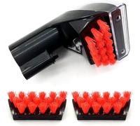 Spazzola per macchie da 7,6 cm per Bissell per Little Green 3 (1+2 pezzi nero)