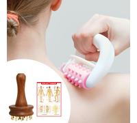 Spazzola Per Massaggi In Legno, Strumento Portatile E Versatile Per I Meridiani,