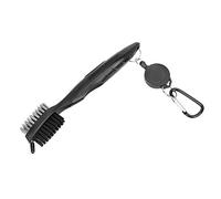 Spazzola per Mazze da con Setole in Acciaio e Nylon Comoda Pulizia sul Campo. Rosso 1 Spazzola per Mazze da (Black)
