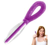 Spazzola per ombelico - 1 pezzo pratico detergente per ombelico | Bely Spazzola detergente per pelucchi | Pratici pennelli per il viso, personalità divertente, pulizia efficiente, regalo per la
