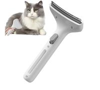 Spazzola per peli di gatto, per la cura del pelo riutilizzabile e per la rimozione dei peli - per pelli spesse, lunghe, corte e infeltrite, cani di piccola o grande, gattini e cuccioli, viaggi, troppo